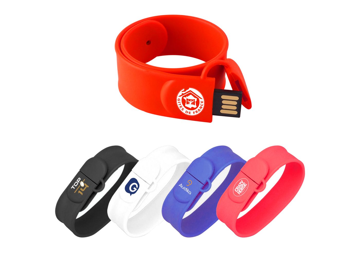 USB Snap Wristband